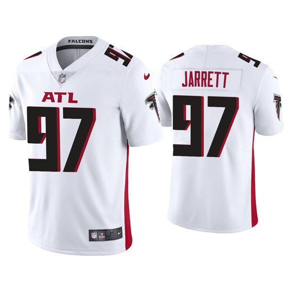 Cheap Men Atlanta Falcons 97 Grady Jarrett Nike White Game Player NFL Jersey